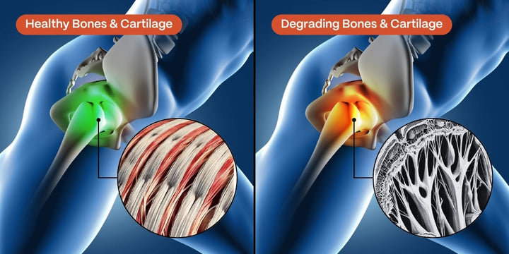 Bones & Cartilage Start To Break Down